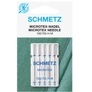 Õmblusmasina nõelad microtex nr. 60-80