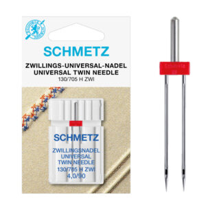 Õmblusmasina kaksiknõel universaal 4,0/90