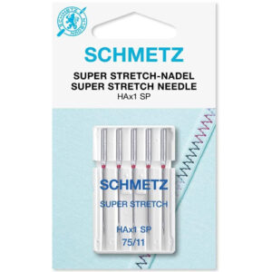 Õmblusmasina nõelad SuperStrech nr. 75 HAx1sp