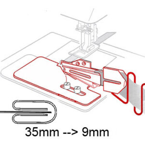 Kantimisseade neljaks keerav 35mm>9mm