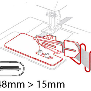 Kantimisseade neljaks keerav 48mm>15mm