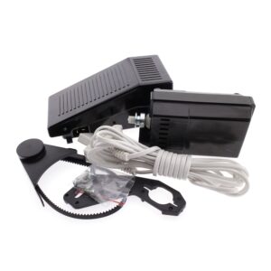 Õmblusmasina mootor ja pedaal