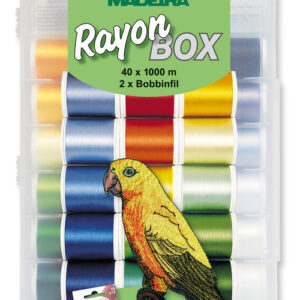 Tikkimisniitide komplekt Rayon Madeira 42tk