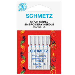 Õmblusmasina nõelad, tikkimisnõelad nr.90 5tk